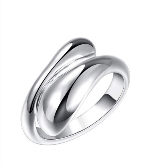 4Pcs Silver 925 Teardrop Charm Jewelry Gift Set - Picture 2 of 5